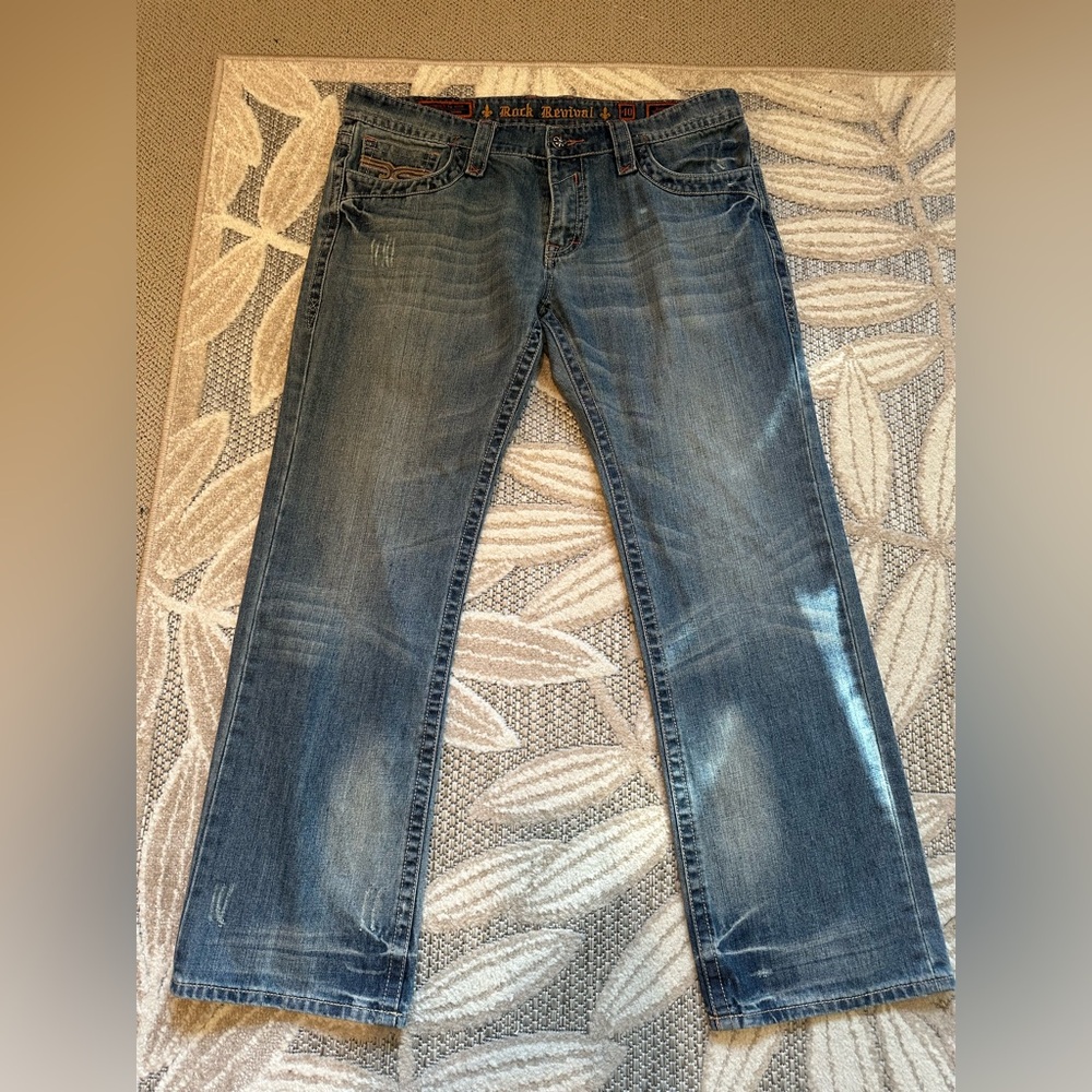 Rock Revival John Straight Men’s Jeans 40